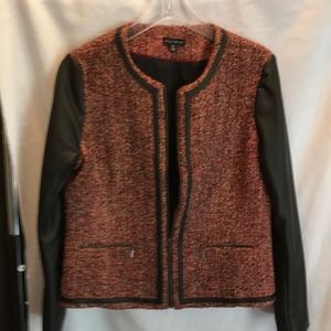 Will Smith size 12 woven w/faux leather sleeves